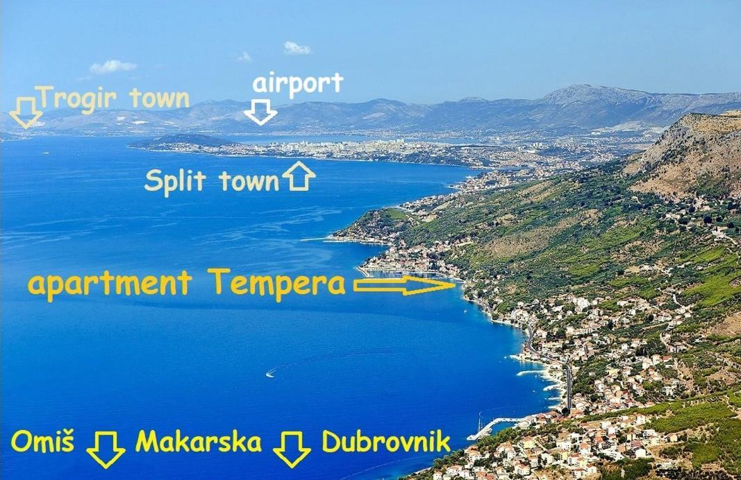 Apartments Tempera By The Beach Split Eksteriør billede